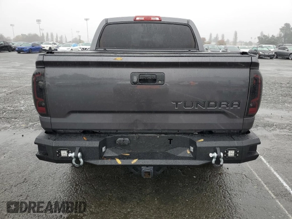 2018 Toyota Tundra 2WD SR5 with VIN 5TFEY5F10JX238564, listed as a Copart auction lot 85536024 with 121,529 mi miles and Salvage Title. Bid and sale history available at carsss.com. Image 6.