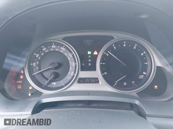 2006 Lexus IS 250 with VIN JTHBK262X65000167, listed as a IAAI auction lot 42600513 with 267,664 mi miles and . Bid and sale history available at DreamBid. Image 7.