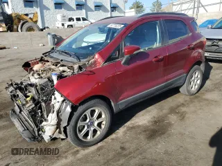 2019 Ford EcoSport SE with VIN MAJ3S2GE9KC261591, listed as a Copart auction lot 52776235 with 30,651 mi miles and Salvage title. Bid and sale history available at DreamBid. Image 1.