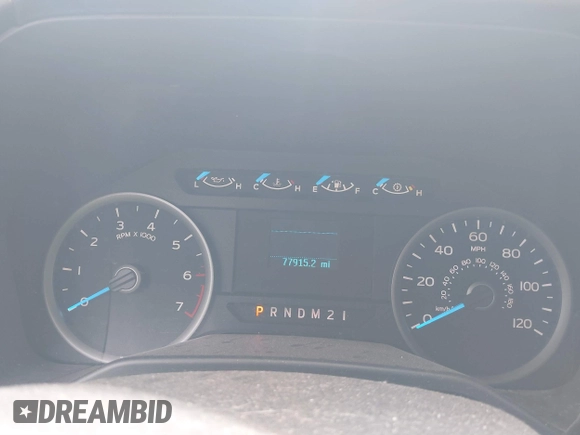 2017 Ford F-150 XL with VIN 1FTEX1CP0HKC62570, listed as a IAAI auction lot 41756349 with 77,915 mi miles. Bid and sale history available at carsss.com. Image 7.