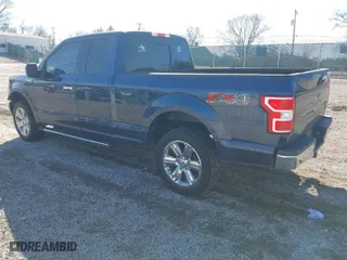 2018 Ford F-150 XL with VIN 1FTFX1EG0JKC78971, listed as a IAAI auction lot 41381191 with 93,259 mi miles. Bid and sale history available at carsss.com. Image 3.