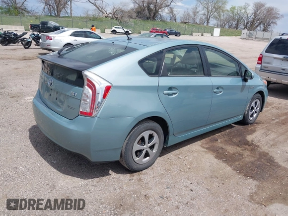2015 Toyota Prius Four with VIN JTDKN3DU0F1885117, listed as a IAAI auction lot 42067117 with 152,786 mi miles and . Bid and sale history available at DreamBid. Image 4.