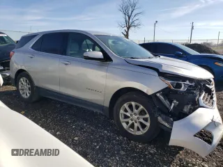 2018 Chevrolet Equinox LT with VIN 2GNAXJEV0J6230163, listed as a Copart auction lot 50053425 with 107,149 mi miles and Salvage Title. Bid and sale history available at carsss.com. Image 4.