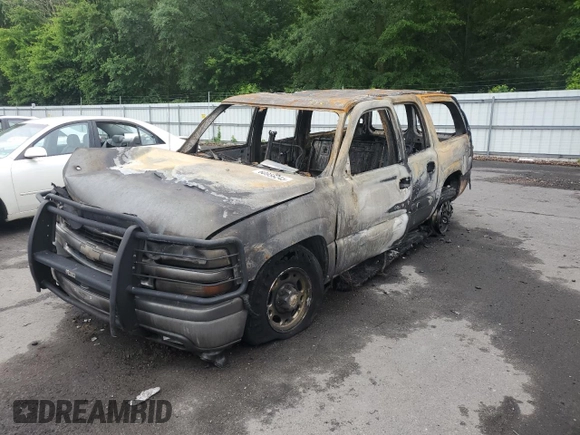2001 Chevrolet Suburban LT with VIN 3GNGK26U11G234408, listed as a Copart auction lot 60958245 with Not provided miles and Salvage title. Bid and sale history available at DreamBid. Image 1.