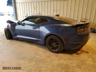 2019 Chevrolet Camaro 1LT with VIN 1G1FB1RX6K0125056, listed as a Copart auction lot 44658095 with 107,469 mi miles and Salvage Title. Bid and sale history available at carsss.com. Image 2.