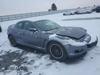 2007 Mazda RX-8 Sport with VIN JM1FE173270212331, listed as a Copart auction lot 41520435 with 0 mi miles and Salvage Title. Bid and sale history available at carsss.com. Image 4.