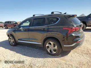 2022 Hyundai Santa Fe SEL with VIN 5NMS24AJXNH377492, listed as a Copart auction lot 48400985 with 79,494 mi miles and Clean Title. Bid and sale history available at DreamBid. Image 2.