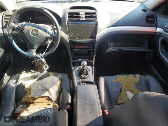 2005 Acura TSX with VIN JH4CL95915C008578, listed as a Copart auction lot 72825624 with 293,413 mi miles and Salvage Title. Bid and sale history available at DreamBid. Image 8.