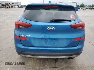 2019 Hyundai Tucson Sport z VIN KM8J33AL5KU861199, wystawiony jako Copart lot #55126555 z przebiegiem 75 432 mil mil oraz Szkoda całkowita • Salvage title. Historia ofert i sprzedaży dostępna na DreamBid. Obrazek 6.