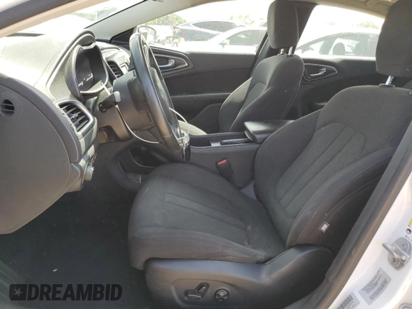 2015 Chrysler 200 Limited with VIN 1C3CCCAB7FN655195, listed as a Copart auction lot 55352195 with 147,546 mi miles and Clean Title. Bid and sale history available at carsss.com. Image 7.
