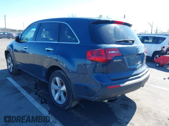 2012 Acura MDX Tech Pkg with VIN 2HNYD2H39CH521469, listed as a IAAI auction lot 41759153 with 161,466 mi miles. Bid and sale history available at carsss.com. Image 3.