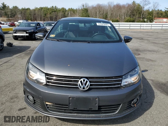 2013 Volkswagen Eos Sport с VIN WVWBW8AH4DV006659, выставлен на аукционе Copart как лот 51629485 с пробегом 94 263 миль миль и Чистый • Clean title. История ставок и продаж доступна на DreamBid. Изображение 5.