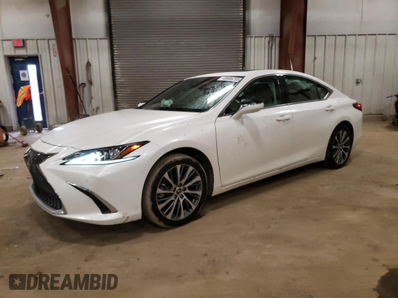 2021 Lexus ES 250 z VIN 58AD11D17MU007781, wystawiony jako Copart lot #46686255 z przebiegiem 46 571 mil mil oraz Nie do naprawy • Non repairable. Historia ofert i sprzedaży dostępna na DreamBid. Obrazek 1.