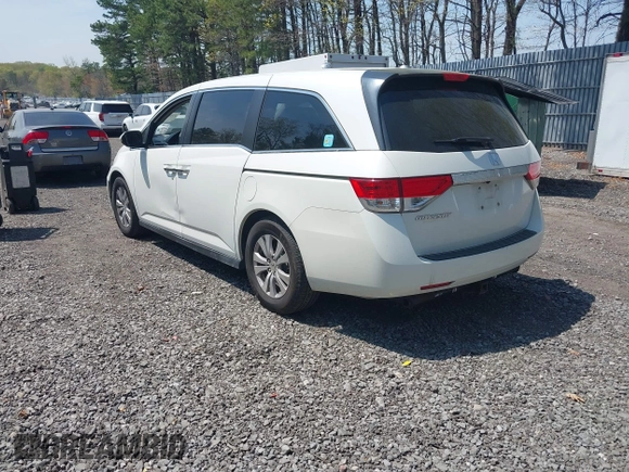2015 Honda Odyssey EX-L with VIN 5FNRL5H64FB069742, listed as a IAAI auction lot 42101807 with 152,611 mi miles and . Bid and sale history available at DreamBid. Image 3.