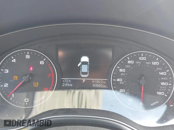 2012 Audi A6 2.0T Premium with VIN WAUCFAFC5CN121999, listed as a IAAI auction lot 41934695 with 90,660 mi miles. Bid and sale history available at carsss.com. Image 7.