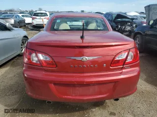 2008 Chrysler Sebring Limited with VIN 1C3LC65M08N150261, listed as a Copart auction lot 50984305 with 41,926 mi miles and Salvage Title. Bid and sale history available at carsss.com. Image 6.