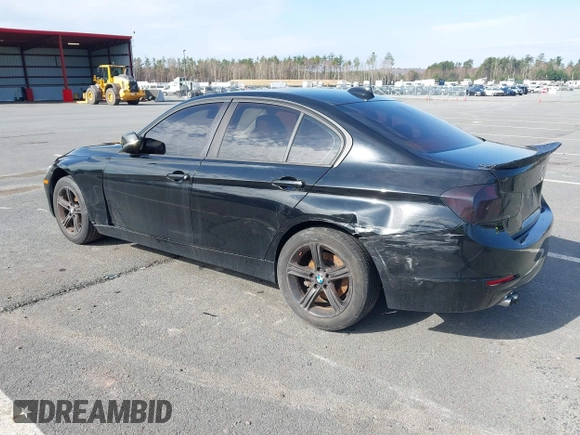 2014 BMW 3 Series 328i with VIN WBA3A5C59EP603541, listed as a IAAI auction lot 42006155 with 42,105 mi miles. Bid and sale history available at carsss.com. Image 3.