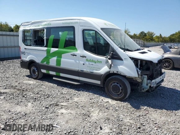 2019 Ford Transit Passenger XL with VIN 1FBZX2CM2KKB60969, listed as a Copart auction lot 71937604 with 114,827 mi miles and Salvage Title. Bid and sale history available at carsss.com. Image 4.