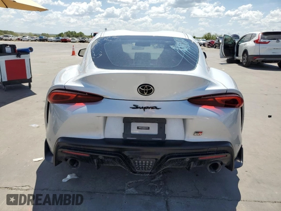 2020 Toyota GR Supra 3.0 with VIN WZ1DB4C0XLW027854, listed as a Copart auction lot 67785904 with 0 mi miles and Salvage Title. Bid and sale history available at carsss.com. Image 6.