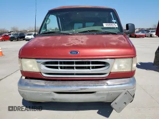 2001 Ford Econoline Passenger XL with VIN 1FBSS31L21HA40360, listed as a Copart auction lot 46909575 with 317,780 mi miles and Salvage title. Bid and sale history available at DreamBid. Image 5.