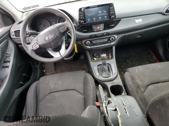 2018 Hyundai Elantra GT with VIN KMHH35LE7JU063780, listed as a Copart auction lot 69367994 with 105,083 mi miles and Salvage Title. Bid and sale history available at carsss.com. Image 8.