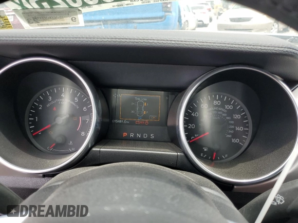 2022 Ford Mustang EcoBoost with VIN 1FATP8UH6N5119517, listed as a Copart auction lot 54755023 with 15,481 mi miles and . Bid and sale history available at DreamBid. Image 9.