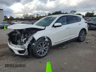 2021 Acura RDX w/Technology Package with VIN 5J8TC2H53ML030678, listed as a Copart auction lot 82257154 with 44,114 mi miles and Salvage Title. Bid and sale history available at carsss.com. Image 1.