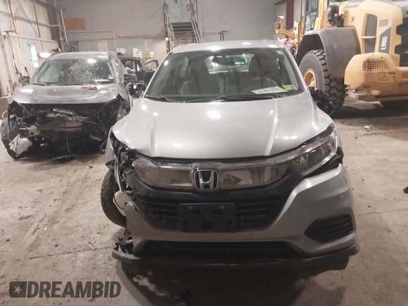 2021 Honda HR-V LX with VIN 3CZRU6H39MM756193, listed as a IAAI auction lot 41468120 with 22,652 mi miles. Bid and sale history available at carsss.com. Image 12.