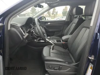 2021 Audi Q5 Premium with VIN WA1AAAFY1M2003515, listed as a Copart auction lot 55059915 with Not Provided miles and Salvage Title. Bid and sale history available at DreamBid. Image 7.