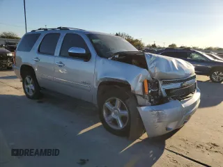 2012 Chevrolet Tahoe LTZ with VIN 1GNSCCE04CR244011, listed as a Copart auction lot 80465164 with Not provided miles and Salvage title. Bid and sale history available at DreamBid. Image 4.