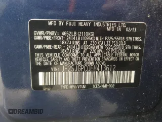 2014 Subaru Forester XT Touring z VIN JF2SJGPC0EH413612, wystawiony jako Copart lot #51645345 z przebiegiem 158 805 mil mil oraz Czysty tytuł • Clean title. Historia ofert i sprzedaży dostępna na DreamBid. Obrazek 14.