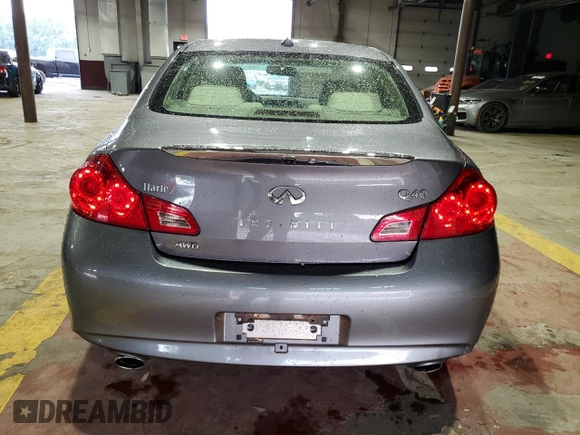 2015 Infiniti Q40 with VIN JN1CV6AR0FM521867, listed as a Copart auction lot 64668144 with 42,905 mi miles and Salvage Title. Bid and sale history available at carsss.com. Image 6.