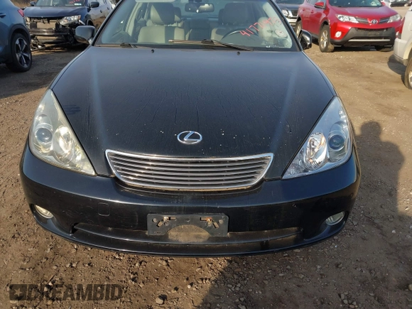 2005 Lexus ES with VIN JTHBA30G655076559, listed as a IAAI auction lot 41771973 with 99,147 mi miles. Bid and sale history available at carsss.com. Image 6.