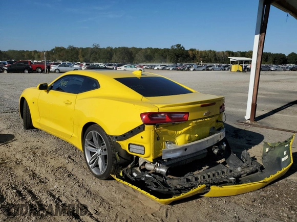 2018 Chevrolet Camaro 1LT with VIN 1G1FB1RS3J0115717, listed as a Copart auction lot 62285642 with 56,485 mi miles. Bid and sale history available at carsss.com. Image 3.