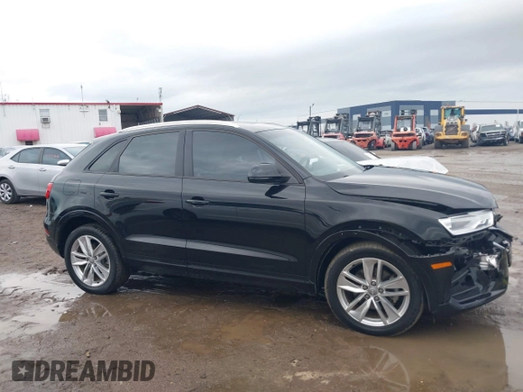 2017 Audi Q3 Premium with VIN WA1ECCFS5HR006322, listed as a IAAI auction lot 41396127 with 46,004 mi miles. Bid and sale history available at carsss.com. Image 13.
