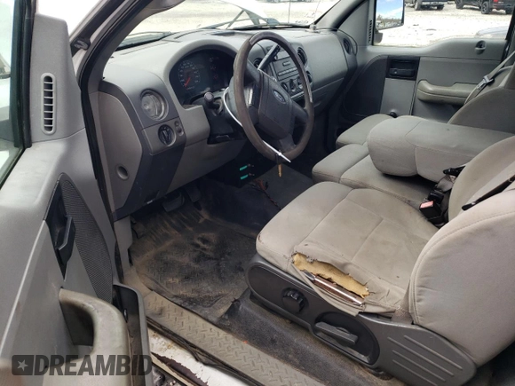 2008 Ford F-150 XL with VIN 1FTRF12228KF02759, listed as a Copart auction lot 53529595 with 76,304 mi miles and Clean Title. Bid and sale history available at DreamBid. Image 8.
