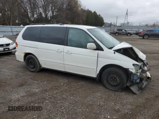 2002 Honda Odyssey EX z VIN 2HKRL18682H010276, wystawiony jako Copart lot #81397274 z przebiegiem Nie podano mil oraz Szkoda całkowita • Salvage title. Historia ofert i sprzedaży dostępna na DreamBid. Obrazek 4.