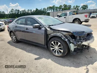 2016 Acura TLX with VIN 19UUB1F39GA006985, listed as a Copart auction lot 64071715 with 144,251 mi miles and Salvage title. Bid and sale history available at DreamBid. Image 4.