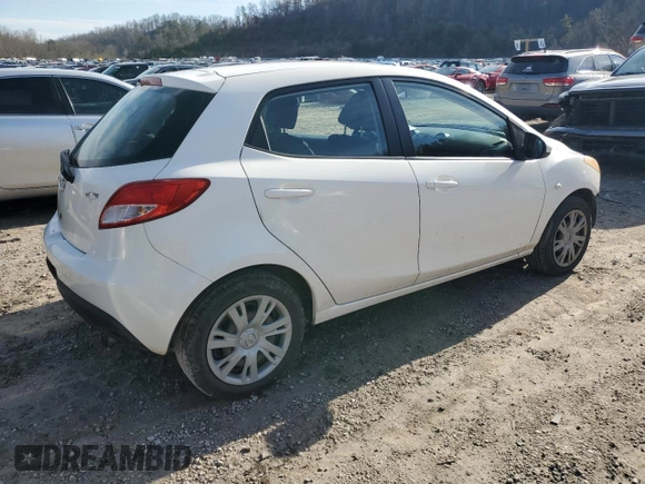 2012 Mazda 2 Sport with VIN JM1DE1KY0C0144373, listed as a Copart auction lot 44612845 with 162,823 mi miles and Salvage Title. Bid and sale history available at DreamBid. Image 3.