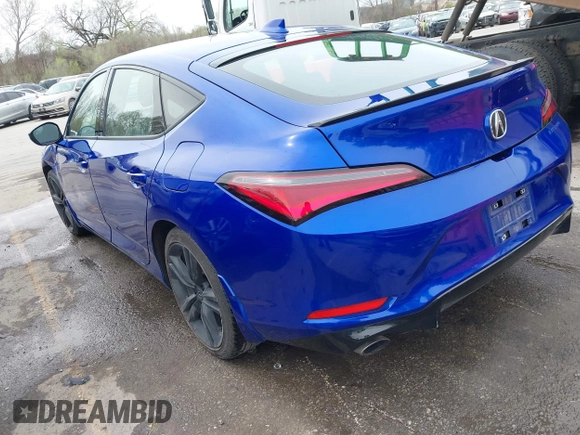 2024 Acura Integra w/A-Spec Package with VIN 19UDE4H31RA022929, listed as a IAAI auction lot 41908856 with 24,199 mi miles and . Bid and sale history available at carsss.com. Image 3.