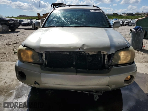 2006 Toyota Highlander z VIN JTEGP21AX60100902, wystawiony jako Copart lot #44337705 z przebiegiem 213 169 mil mil oraz Szkoda całkowita • Salvage title. Historia ofert i sprzedaży dostępna na DreamBid. Obrazek 5.