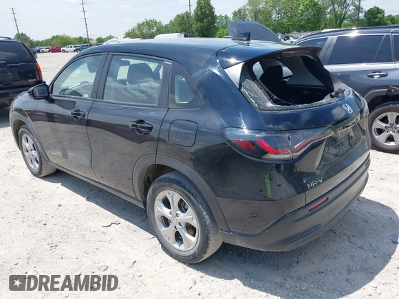 2024 Honda HR-V LX with VIN 3CZRZ2H3XRM717758, listed as a IAAI auction lot 42289023 with 15,972 mi miles and . Bid and sale history available at DreamBid. Image 3.