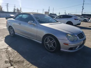 2005 Mercedes-Benz CLK-Class AMG with VIN WDBTK76G65T038017, listed as a Copart auction lot 84967084 with 121,163 mi miles and Clean Title. Bid and sale history available at carsss.com. Image 4.