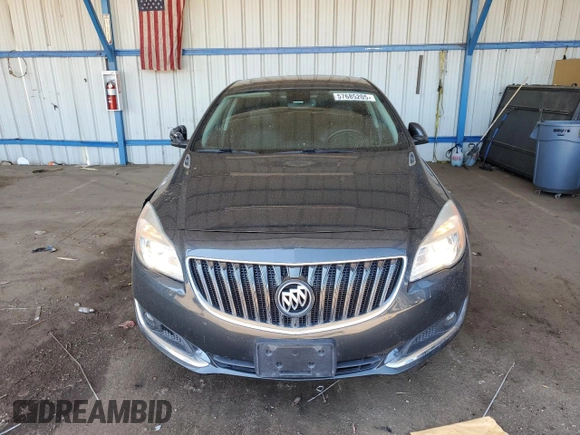 2015 Buick Regal Premium I z VIN 2G4GN5EX8F9297239, wystawiony jako Copart lot #57685205 z przebiegiem 81 480 mil mil oraz Szkoda całkowita • Salvage title. Historia ofert i sprzedaży dostępna na DreamBid. Obrazek 5.