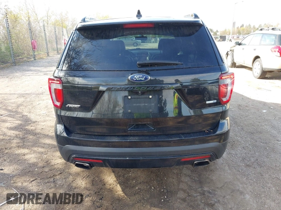 2016 Ford Explorer Sport with VIN 1FM5K8GT3GGC32250, listed as a IAAI auction lot 42205335 with 179,707 mi miles and . Bid and sale history available at carsss.com. Image 16.