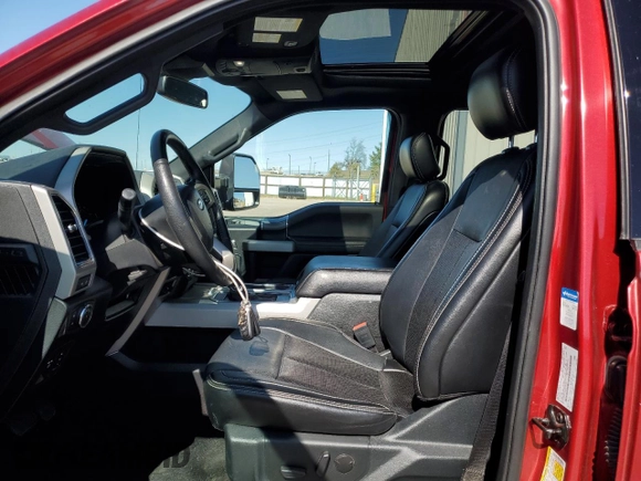 2019 Ford F-150 XL with VIN 1FTFW1E48KKE64154, listed as a Copart auction lot 53897685 with 62,268 mi miles and Salvage Title. Bid and sale history available at carsss.com. Image 7.