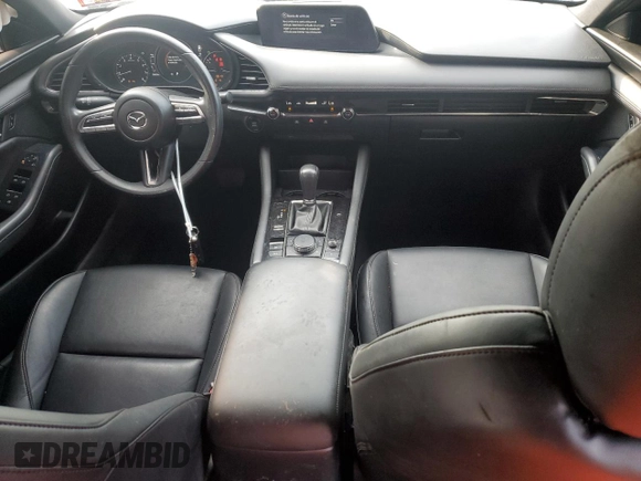 2019 Mazda 3 with VIN JM1BPAJMXK1119912, listed as a Copart auction lot 59708825 with 50,459 mi miles and Salvage title. Bid and sale history available at DreamBid. Image 8.