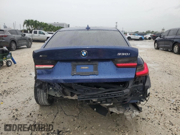 2020 BMW 3 Series 330i xDrive with VIN 3MW5R7J04L8B21138, listed as a Copart auction lot 59370565 with 90,462 mi miles and Non repairable. Bid and sale history available at DreamBid. Image 6.