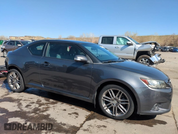 2012 Scion tC with VIN JTKJF5C71C3029463, listed as a Copart auction lot 53333705 with 82,131 mi miles and Salvage Title. Bid and sale history available at carsss.com. Image 4.
