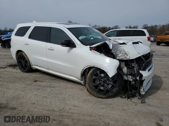 2019 Dodge Durango R/T with VIN 1C4SDJCT4KC617329, listed as a Copart auction lot 52976745 with 92,851 mi miles and Salvage title. Bid and sale history available at DreamBid. Image 4.